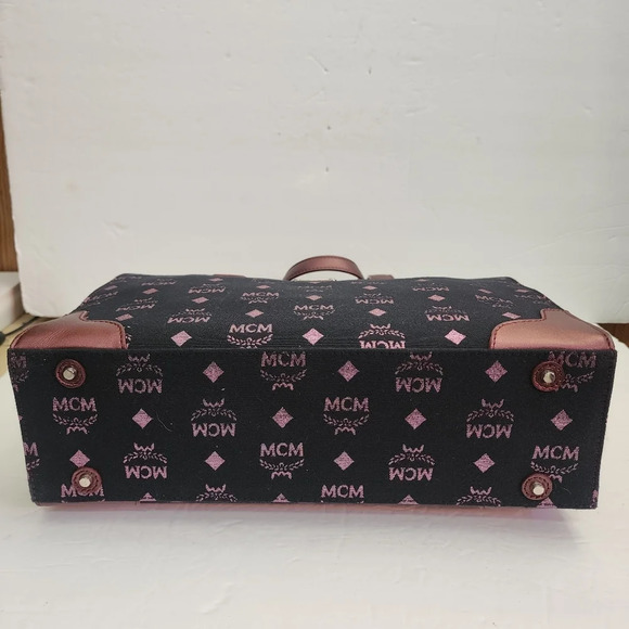 Vintage multicolor MCM tote bag with COA - Picture 5 of 11